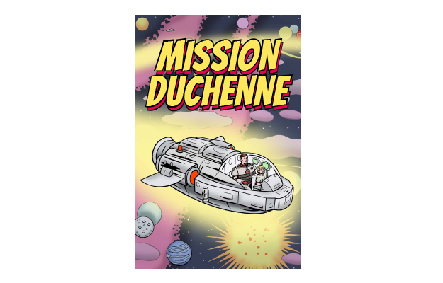 Image of the Mission Duchenne comic front cover