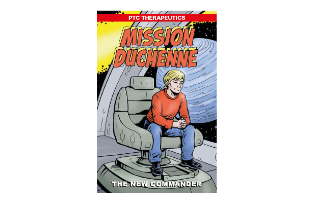 Image of Mission Duchenne the New Commander comic front cover